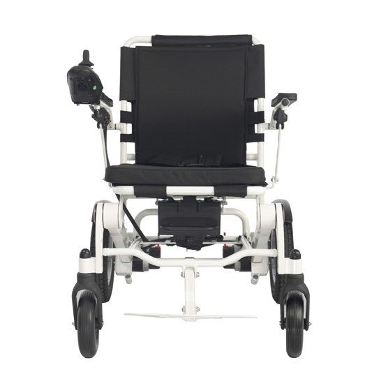 wheelchair with brush electromagnetic brake motor